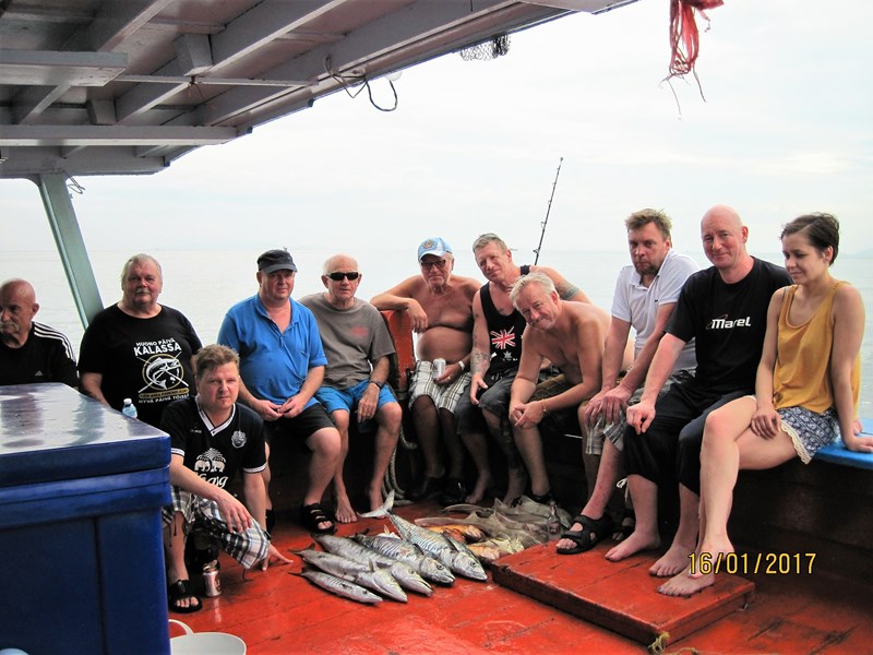 24 Hour Fishing Trip 16th January 2017